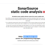 SonarSource Static Analysis Rules